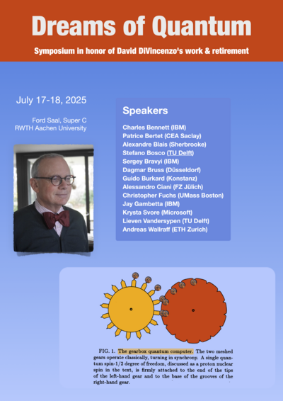 David dV symposium-pic
